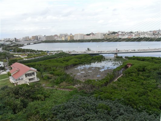 漫湖水鳥・湿地センター。2009 年に木道を新設