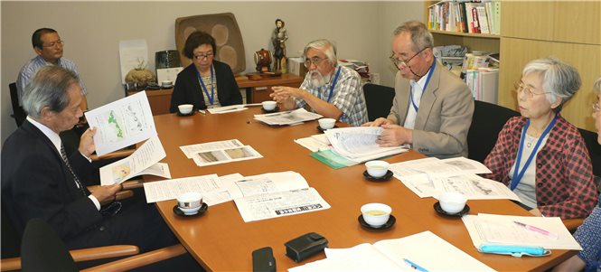 江田五月議員に要請